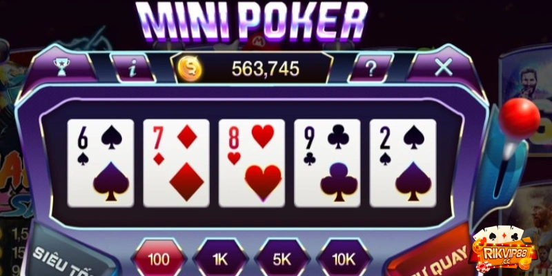 Khám phá sơ lược về Mini Poker