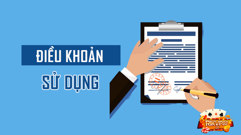 Thông tin điều khoản sử dụng khi đăng ký